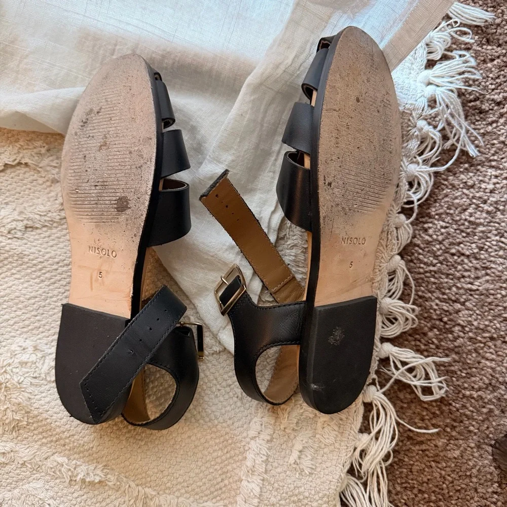 Nisolo leather fisherman sandals